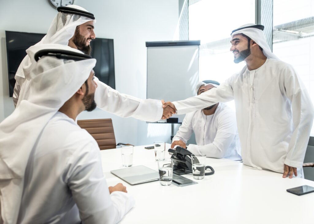 Professional recruitment consultation with candidate in Dubai UAE